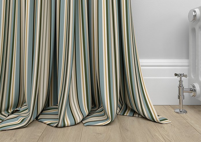 The British Stripe Co. Elizabeth, Chilterns No.1 - Made to Measure Curtains - Image 6